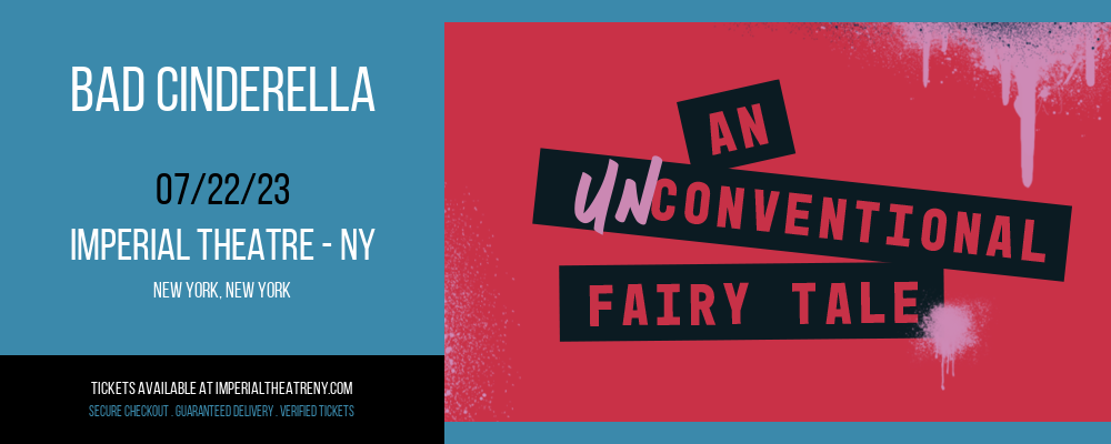 Bad Cinderella at Imperial Theatre tickets Bad Cinderella at Imperial Theatre